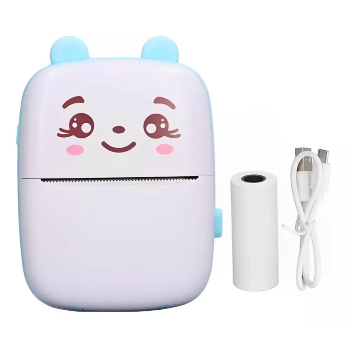 Mini Impresora Portátil de Gatito – Térmica, Inalámbrica y Portátil